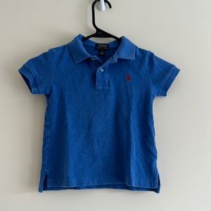 Boys Ralph Lauren Polo Shirt - Size 5 - Color Blue